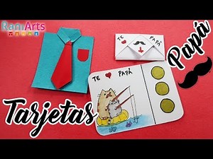 3 Tarjetas super fáciles para PAPÁ! - DIY