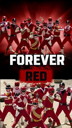 Forever Red: The 10 Red Rangers Team-Up in Power Rangers Wild Force