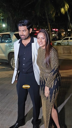 Deepika Singh With Husband Rohit Raj Goyal At Pati Patni Aur Panga S2 Launch Party