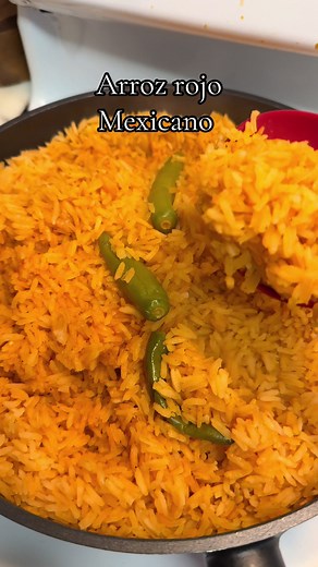 Receta de Arroz Rojo Mexicano Fácil y Delicioso
