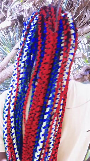 Stunning Colorful Braided Hairstyle Tutorial