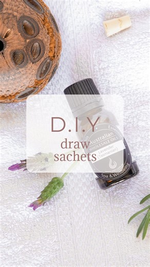 Australian Wholesale Oils on Instagram: "Create your own calming drawer sachets (or mini sleep pillows!) with just fabric, rice, and Lavender Essential Oil. So simple, beautifully fragrant, and perfect for gifting or adding a touch of serenity to your own space. AWO’s Draw Sachets • Fabric • 1 Cup White Rice • 10 drops Lavender Essential Oil Cut two matching fabric squares and sew around the edges, leaving a small opening. Mix Lavender Essential Oil into the rice, then spoon the scented blend in