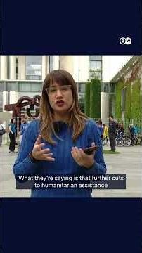 Aid groups protest cuts to Germany's development assistance | DW News