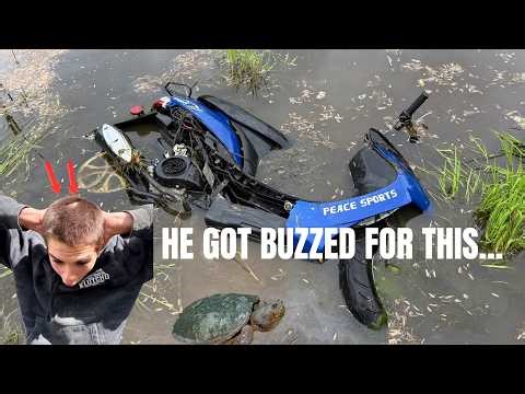 MUDDING CHALLENGE WITH ANY VEHICLE YOU CAN FIND!!!! (susie crashes into the pond!!!)