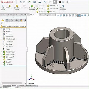 Solidworks weldment tutorial | Learn about Gusset and weldbead #solidworksweldment #SolidWorks #solidworkstutorial #CAD #malviyacadsolution #followmeonfacebook | Malviya CAD Solution