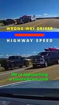 81-Year-Old Wrong-Way Driver Stopped by PIT in Colorado #shorts #policechase #highspeedchase