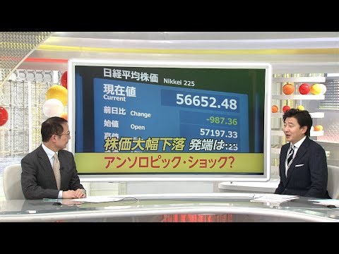 【解説】株価大幅下落に「アンソロピック・ショック」　高市首相も就任後にCEOと面会　アメリカの最新AIへの懸念が日本に波及