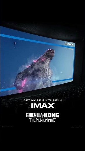 Daha fazla görüntü, daha fazla heyecan! "Godzilla ve Kong: Yeni İmparatorluk"u IMAX'te deneyimle! 🔥