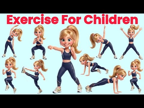 Exercise For Beginners | 10 Easy Exercises for Kids | Exercise for health