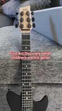 First Act Discovery mini electric guitar with built in amp and speaker upgrade Part1