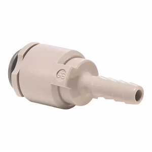 John Guest® SI271008S 5/16" Superseal x 1/4" Gray Acetal Push-To-Connect Barb Connector