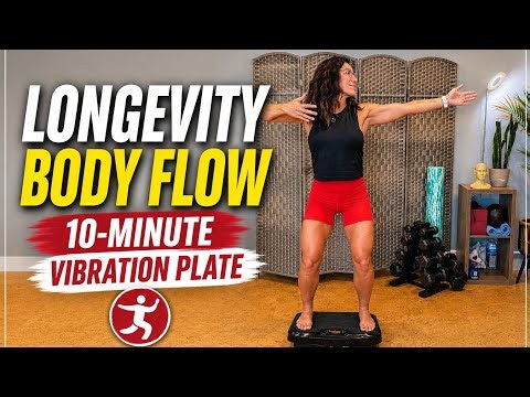 Tai Chi Inspired Vibration Plate Workout for Women Over 40 | 10-Min Longevity Routine