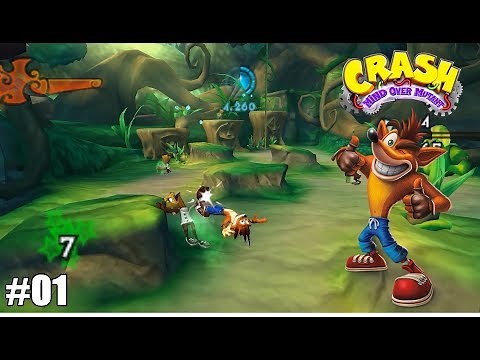 Crash: Mind Over Mutant ( GamePlay PSP ) Part 01 - 1080p (PPSSPP) HD