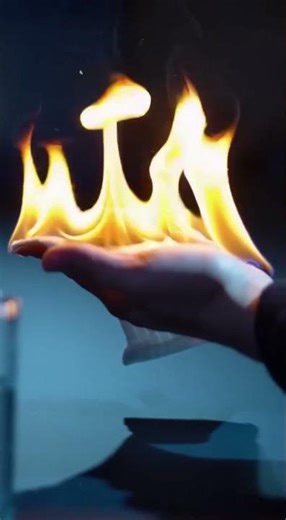 • "Is Aag se Hath Nahi Jalta? 🔥 Cold Fire Experiment"#science #chemistry #viral #explore