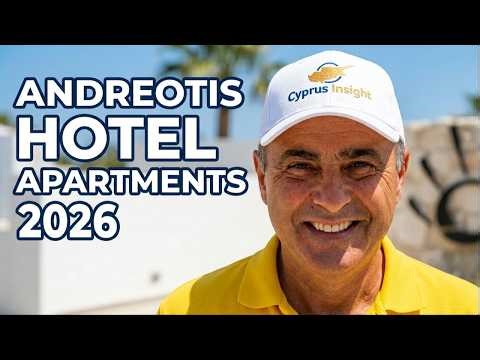 See the NEW Andreotis Hotel Apartments before it opens for S26!!