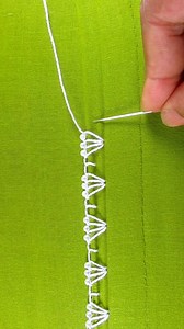 🔥Unique border design😍🪡 #trending #reels #viral #love #embroidery | SR Embroidery