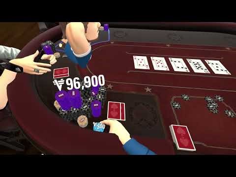 Some Lucky Hands Of VR Poker