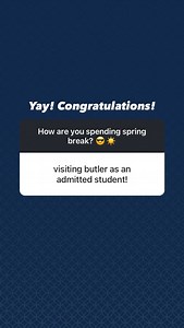 Butler University on Reels | Facebook
