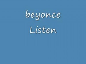 beyonce - listen ( male version)