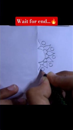 Wait For End...🔥 #shorts #art #design #drawing #viral #drawingcolourfulart