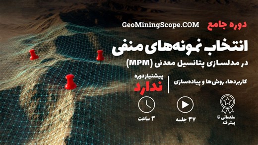 چالش‌های انتخاب نمونه‌های منفی در مدل‌سازی پتانسیل معدنی (MPM)