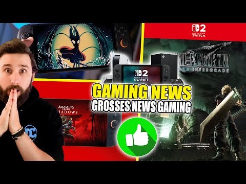 NEWS 😱 NINTENDO SWITCH 2 ULTRA PUISSANCE & MEGA PLAISIR 🔥 SHADOWS, FFVII & SILKSON mode ULTRA !!