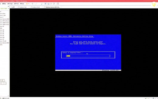 VMware安装Windows Server 2003