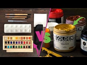 Watercolor vs Acrylic Paint: Which Should You Use?