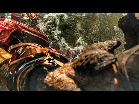 Hulkbuster vs Cull Obsidian - Cull Obsidian's Death Scene - Avengers Infinity War (2018) Movie Clip