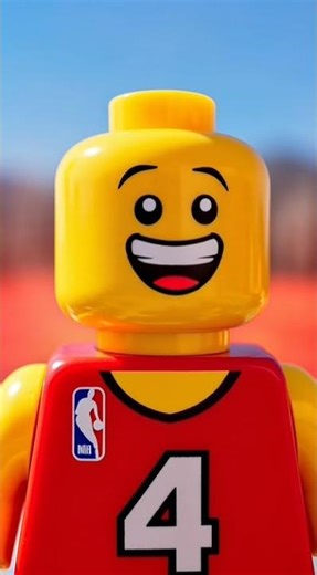 Lego Lava Basketball Stop Motion #shorts #lego