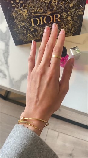 Dior Nail Glow #Dior #nail #nailglow #diornails #diorspa #nails #nailart #glow #pink #frenchnails #trend #fashion #makeup #DIY #mancure #cure #love #ديور #شانيل #اظافر