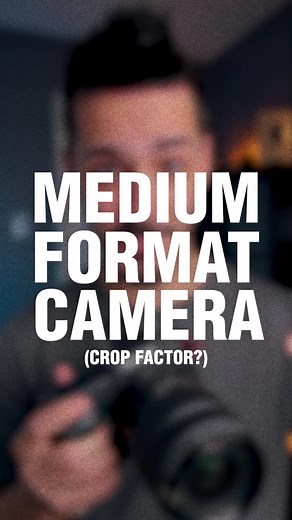 Medium format crop factor? What is a medium format camera, and how does it compare to full-frame or APS-C cameras? If a larger sensor is better does that mean medium format cameras are the best? We often talk about cameras and what their crop factor is. For example, APS-C cameras typically have a 1.5x or 1.6x crop factor. With medium format you can kind of think of it as an