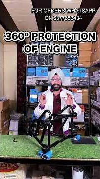 Crash Guard for Meteor, Reborn, New Standard & Goan classic 350 with sliders