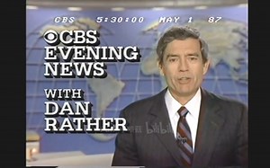 【放送文化】1987.5.1 CBS Evening News OP+ED（含数段广告）