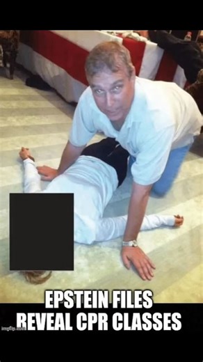 Memes Come to Life! on Instagram: "Photos recently released from the Epstein Files show men and women forming teams to learn CPR. Mouth to mouth was performed after chest compressions. . #epstein #news #breaking #funny #memes"