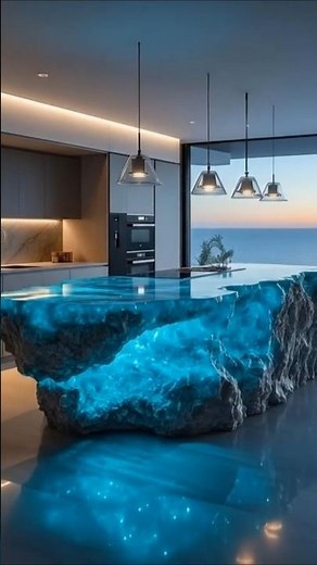 I Built a $100,000 Kitchen Island for a BILLIONAIRE’S Mansion! 💎 #shorts