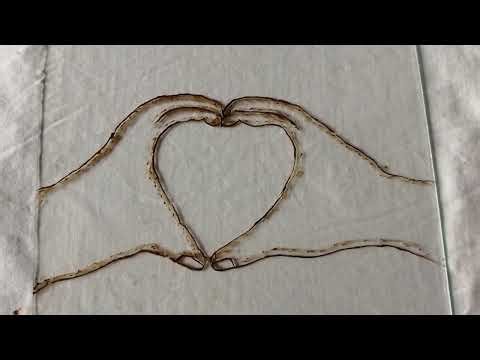 Easy Heart Shape Mehndi Design ❤️ | Hands Heart Mehndi Tutorial | Simple & Creative Henna