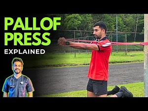 Pallof Press Tutorial - Strengthen Core and Prevent Back Pain