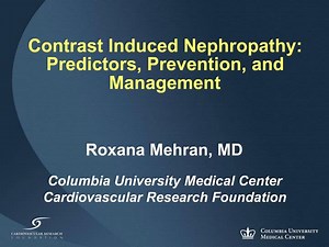 Contrast Induced Nephropathy: Predictors, Prevention, and Management - SlideServe