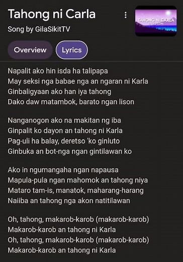 Tahong ni Carla: A Musical Journey