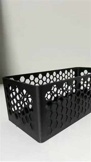 3D Printed Basket on Bambu P1S (Glue + Auto Refill Spool)