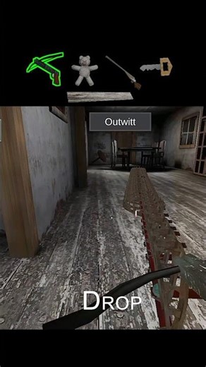 GRANNY Trap vs WEAPONS and item