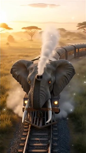 A Cozy Elephant Train Journey