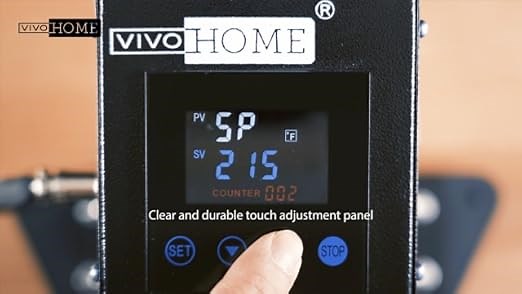 VIVOHOME 15 x 15 Inch Industrial Household Heat Press Machine