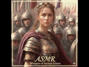 ASMR | Roman Empress Whispers & Armor Sounds Roleplay | Sleep & Deep Relaxation (No Talking Option)