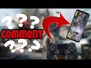 PLAY CALL OF DUTY MOBILE WITH A CONTROLLER (PS4, XBOX, SWITCH)