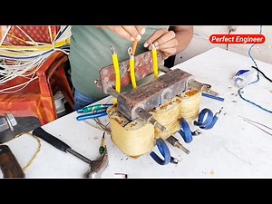 Three phase 20 kVA booster coil winding | Perfect Engineer