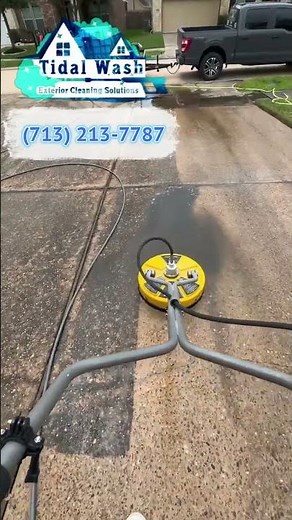 Driveway& Sidewalk Transformation with Power Washing!