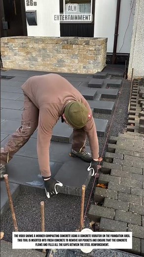 Paving Block Installation Using String Line Alignment #shorts