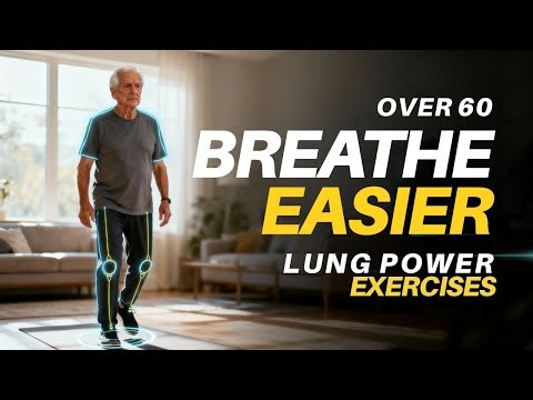 Over 60: 5 Simple Exercises to Boost Lung Capacity and Stop Breathlessness